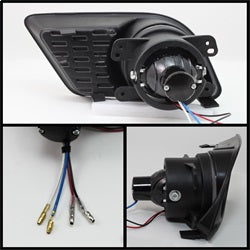 Spyder Dodge Charger 11-14 w/Switch Halo Projector Fog Lights Clear