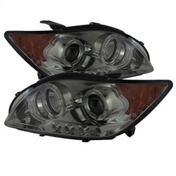 Spyder Signature Scion tC 08-10 w/Replaceable LEDs Halo LED Projector Headlights Smoke