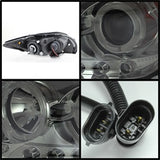 Spyder Signature Scion tC 08-10 w/Replaceable LEDs Halo LED Projector Headlights Smoke