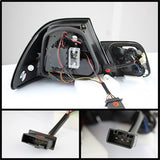 Spyder BMW 323Ci/325Ci/328Ci/330Ci/M3 00 Red Clear Light Bar LED Tail Lights