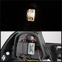Spyder BMW 323Ci/325Ci/328Ci/330Ci/M3 00 Red Clear Light Bar LED Tail Lights