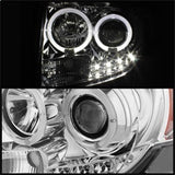 Spyder Ford Escape 08-12 Projector Headlights - Halogen Model Only ( Not Compatible With Xenon/HID Model ) - DRL - Chrome