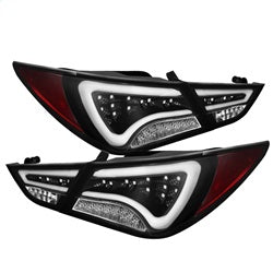Spyder Hyundai Sonata 11-14 Black Light Bar LED Tail Lights