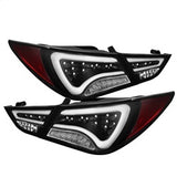 Spyder Hyundai Sonata 11-14 Black Light Bar LED Tail Lights