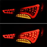 Spyder Hyundai Sonata 11-14 Black Light Bar LED Tail Lights