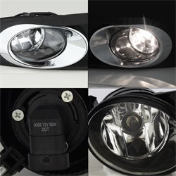 Spyder Volkswagen Jetta 11-14 w/Switch OEM Fog Lights Clear