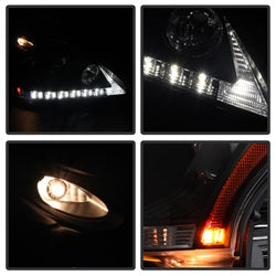 Spyder Signature Lexus RX330 04-06 Halogen Model Only DRL LED Projector Headlights Not Compatible With Xenon/HID Model High H7/Low H7 Included