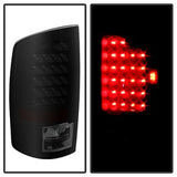 xTune Dodge Ram 1500/Ram 2500/Ram 3500 02-06 Black Housing XTune LED Tail Lights Smoke Lens