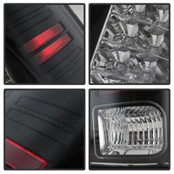 Spyder Ram 1500/2500/3500 13-18 LED Model Only LED Tail Lights Not Compatible w/Incandescent Model Black