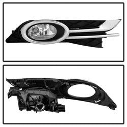 Spyder Honda Odyssey 15-16 w/Switch OEM Fog Lights Clear