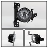 Spyder Mitsubishi Mirage 14-15 w/Switch OEM Fog Lights Clear