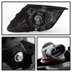 Spyder Mazda 3 14-16 w/Switch OEM Fog Lights Clear