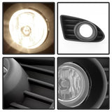 Spyder Scion iQ 12-13 w/Switch OEM Fog Lights Clear