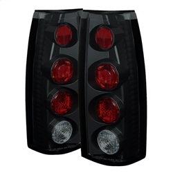 Spyder Chevy C/K Series 1500/2500/3500 88-98 / GMC Sierra 88-98 / Blazer 92-94 / Jimmy 92-94 / Suburban 92-99 / Tahoe 94-99 / Cadillac Escalade 99-00 / Yukon Denali 99-00 Euro Style Tail Lights - Black Smoke