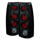Spyder Chevy C/K Series 1500/2500/3500 88-98 / GMC Sierra 88-98 / Blazer 92-94 / Jimmy 92-94 / Suburban 92-99 / Tahoe 94-99 / Cadillac Escalade 99-00 / Yukon Denali 99-00 Euro Style Tail Lights - Black Smoke