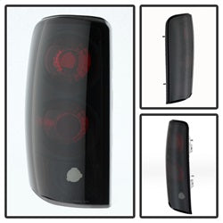 Spyder Chevrolet Suburban 1500/Suburban 2500/Tahoe/Yukon/Yukon XL 1500 00-06 Lift Gate Style Only Euro Style Tail Lights Black Smoke