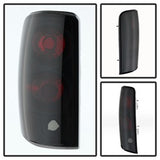 Spyder Chevrolet Suburban 1500/Suburban 2500/Tahoe/Yukon/Yukon XL 1500 00-06 Lift Gate Style Only Euro Style Tail Lights Black Smoke