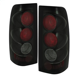 Spyder Chevrolet Silverado 1500/Silverado 1500 Classic/Silverado 1500 HD/Silverado 1500 HD Classic/Silverado 2500/Silverado 2500 HD/Silverado 2500 HD Classic 03-06 Black Smoke Euro Style Tail Lights