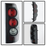 Spyder Chevrolet Silverado 1500/Silverado 1500 Classic/Silverado 1500 HD/Silverado 1500 HD Classic/Silverado 2500/Silverado 2500 HD/Silverado 2500 HD Classic 03-06 Black Smoke Euro Style Tail Lights
