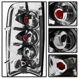 Spyder Chevrolet Silverado 1500/Silverado 1500 Classic/Silverado 1500 HD/Silverado 1500 HD Classic/Silverado 2500/Silverado 2500 HD/Silverado 2500 HD Classic 03-06 Black Smoke Euro Style Tail Lights