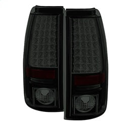 Spyder Chevrolet Silverado 1500/Silverado 1500 Classic/Silverado 1500 HD/Silverado 1500 HD Classic/Silverado 2500/Silverado 2500 HD/Silverado 2500 HD Classic 03-06 Black Smoke LED Tail Lights
