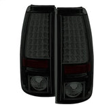 Spyder Chevrolet Silverado 1500/Silverado 1500 Classic/Silverado 1500 HD/Silverado 1500 HD Classic/Silverado 2500/Silverado 2500 HD/Silverado 2500 HD Classic 03-06 Black Smoke LED Tail Lights