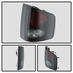 Spyder Chevrolet S10 Pickup/Sonoma/Hombre 94-04 Black Smoke Euro Style Tail Lights