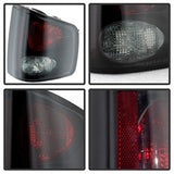 Spyder Chevrolet S10 Pickup/Sonoma/Hombre 94-04 Black Smoke Euro Style Tail Lights