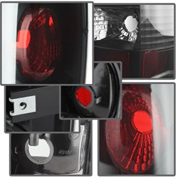 Spyder Chevy Silverado 1500/2500 99-02 (Not Fit Stepside) / GMC Sierra 1500/2500/3500 99-06 and 2007 Sierra Classic Euro Style Tail Lights - Black Smoke