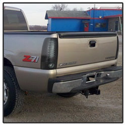 Spyder Chevy Silverado 1500/2500 99-02 (Not Fit Stepside) / GMC Sierra 1500/2500/3500 99-06 and 2007 Sierra Classic LED Tail Lights - Black Smoke