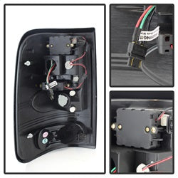 Spyder Ford F-150 04-08 Black Smoke LED Tail Lights