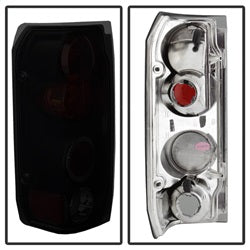Spyder Ford Bronco/F-150 88-96 Black Smoke Euro Style Tail Lights
