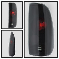 Spyder Ford F-150/F-250 Super Duty/F-350 Super Duty/F-450 Super Duty/F-550 Super Duty 97-03 Black Smoke Euro Style Tail Lights