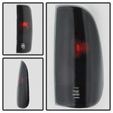Spyder Ford F-150/F-250 Super Duty/F-350 Super Duty/F-450 Super Duty/F-550 Super Duty 97-03 Black Smoke Euro Style Tail Lights