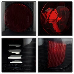 Spyder Ford F-150/F-250 Super Duty/F-350 Super Duty/F-450 Super Duty/F-550 Super Duty 97-03 Black Smoke Euro Style Tail Lights