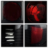 Spyder Ford F-150/F-250 Super Duty/F-350 Super Duty/F-450 Super Duty/F-550 Super Duty 97-03 Black Smoke Euro Style Tail Lights
