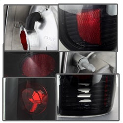 Spyder Ford F-150/F-250 Super Duty/F-350 Super Duty/F-450 Super Duty/F-550 Super Duty 97-03 Black Smoke Euro Style Tail Lights