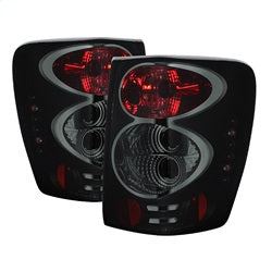 Spyder Jeep Grand Cherokee 99-04 Black Smoke Euro Style Tail Lights