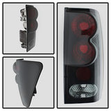 Spyder Nissan Titan 04-15 Black Smoke Euro Style Tail Lights