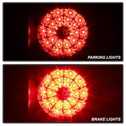 Spyder Toyota Tundra 07-13 Black Smoke LED Tail Lights
