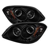 Spyder Signature Chevrolet Cobalt/G5/Pursuit 05-10 Replaceable LEDs Halo LED Projector Headlights High H1/Low H1 Included Black Smoke