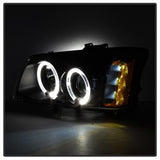 Spyder Chevy Silverado 1500/2500/3500 03-06 / Chevy Silverado 1500HD 03-07 / Chevy Silverado 2500HD 03-06 / Chevy Avalanche 02-06 Projector Headlights - LED Halo - LED