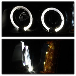 Spyder Chevy Silverado 1500/2500/3500 03-06 / Chevy Silverado 1500HD 03-07 / Chevy Silverado 2500HD 03-06 / Chevy Avalanche 02-06 Projector Headlights - LED Halo - LED