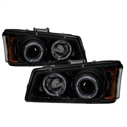 Spyder Chevy Silverado 1500/2500/3500 03-06 / Chevy Silverado 1500HD 03-07 / Chevy Silverado 2500HD 03-06 / Chevy Avalanche 02-06 Projector Headlights - LED Halo - LED