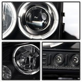 Spyder Signature Dodge Charger 06-10 Replaceable LEDs Halo LED Projector Headlights Halogen Model Only Not Compatible w/Xenon/HID Model