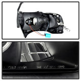 Spyder Signature Dodge Ram 1500/Ram 2500/Ram 3500 94-01 Replaceable LEDs Halo LED Projector Headlights High H1/Low H1 Included Black Smoke