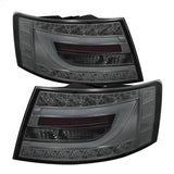 Spyder Audi A6 06-08 Incandescent Model Only Light Bar LED Tail Lights Not Compatible w/LED Model Smoke
