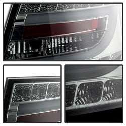 Spyder Audi A6 06-08 Incandescent Model Only Light Bar LED Tail Lights Not Compatible w/LED Model Smoke