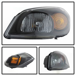 xTune Chevrolet Cobalt/G5/Pursuit 05-10 Black XTune Crystal Headlights