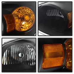 xTune Chevrolet Cobalt/G5/Pursuit 05-10 Black XTune Crystal Headlights